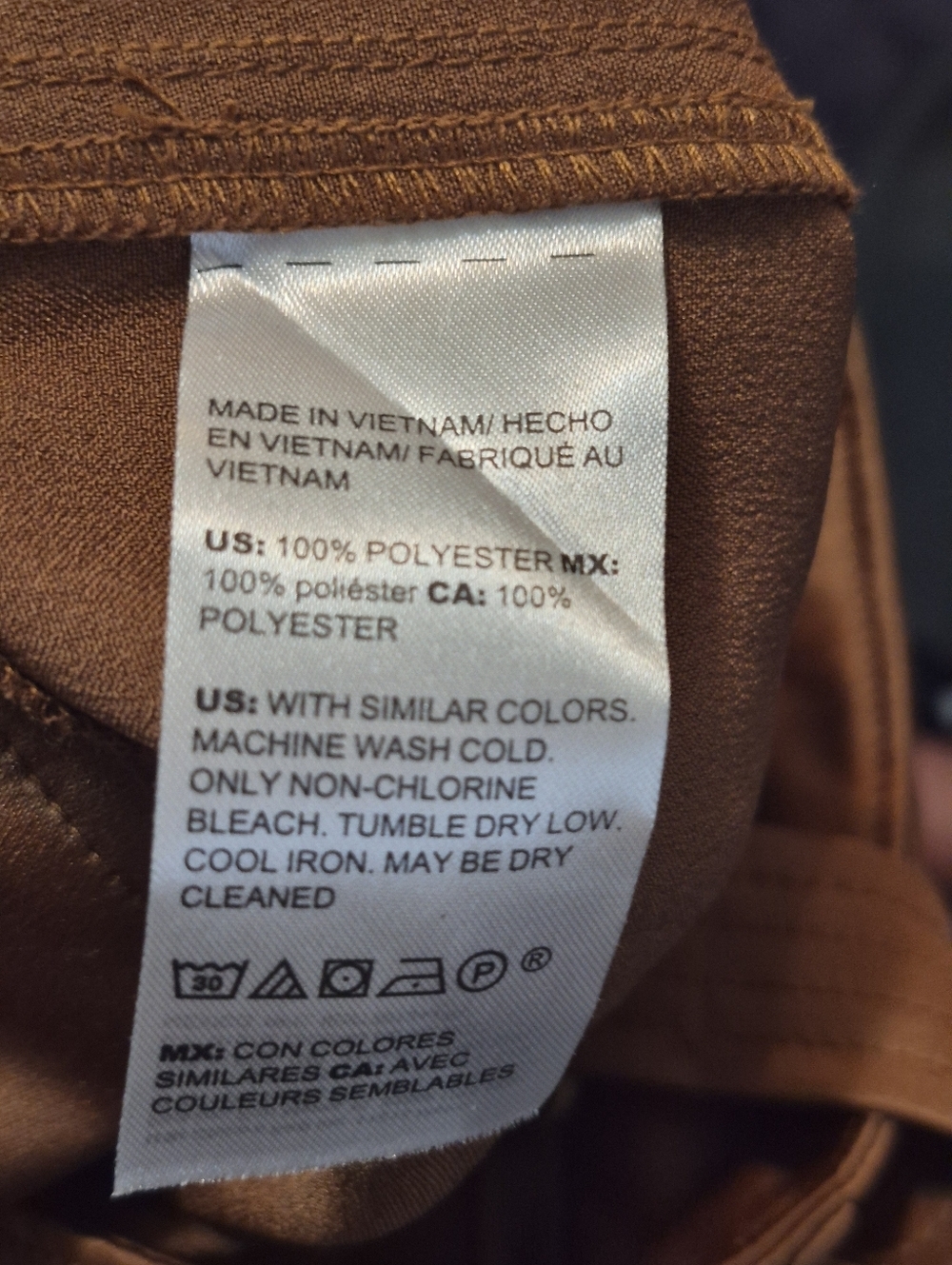 Chico’s Satin Cargo Pants Size OOT - Picture 7 of 7